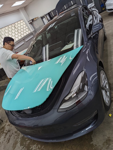 Best paint correction for a Tesla